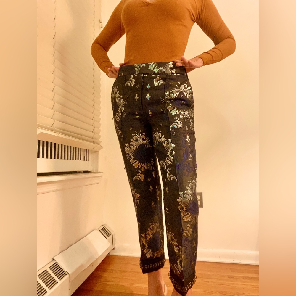 New with Tags Haute Couture Vera Wang Collection Trousers Sz 6